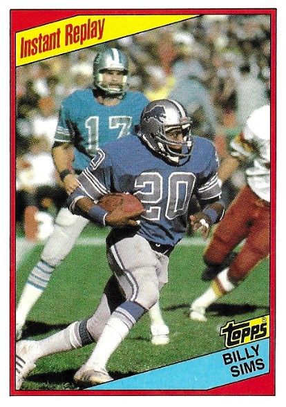 Sims, Billy / 1984 Detroit Lions / Topps #261