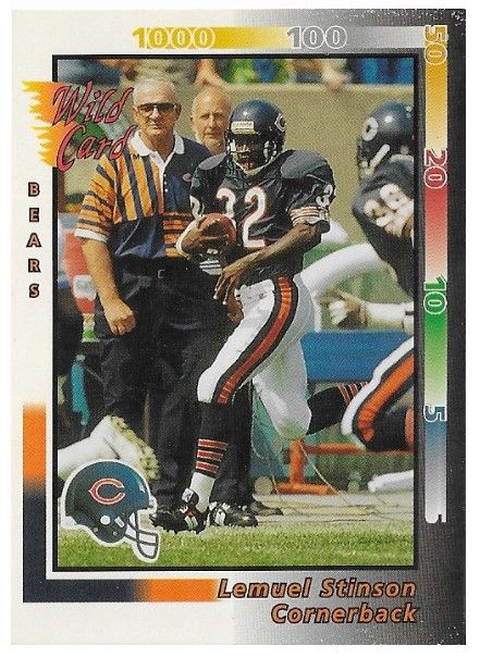 Stinson, Lemuel / 1992 Chicago Bears / Wild Card #426