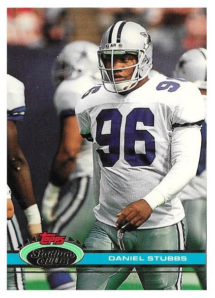 Stubbs, Daniel / 1991 Dallas Cowboys / Stadium Club #430