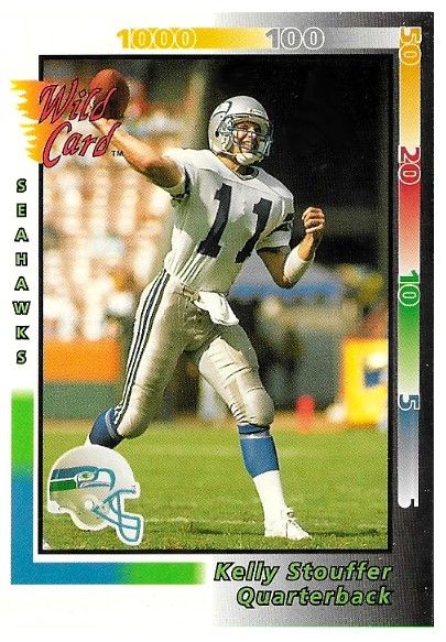 Stouffer, Kelly / 1992 Seattle Seahawks / Wild Card #415