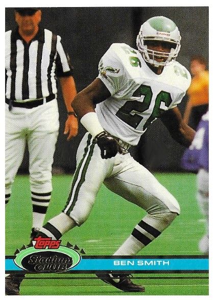 Smith, Ben / 1991 Philadelphia Eagles / Stadium Club #424