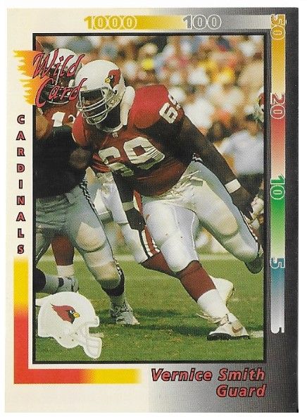 Smith, Vernice / 1992 Phoenix Cardinals / Wild Card #382
