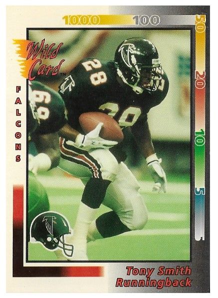Smith, Tony / 1992 Atlanta Falcons / Wild Card #395