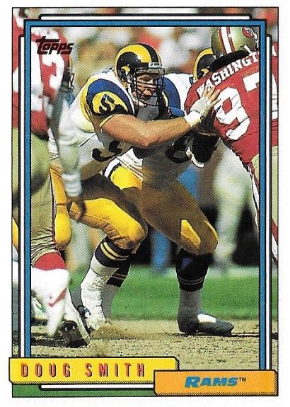 Smith, Doug / 1992 Los Angeles Rams / Topps #164