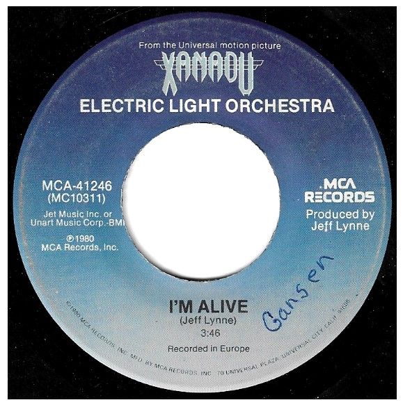 Electric Light Orchestra / I&#39;m Alive / MCA 41246