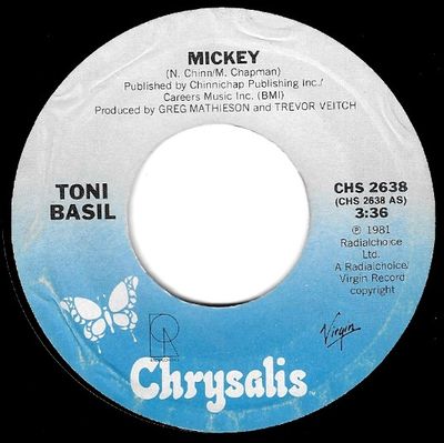 Basil, Toni / Mickey / Chrysalis CHS-2638