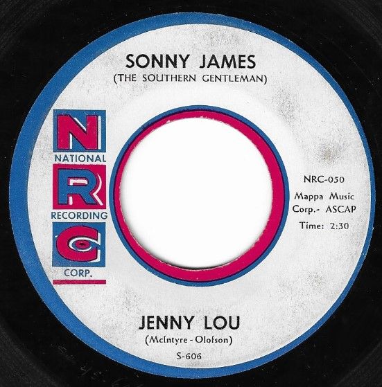 James, Sonny / Jenny Lou / NRC 050