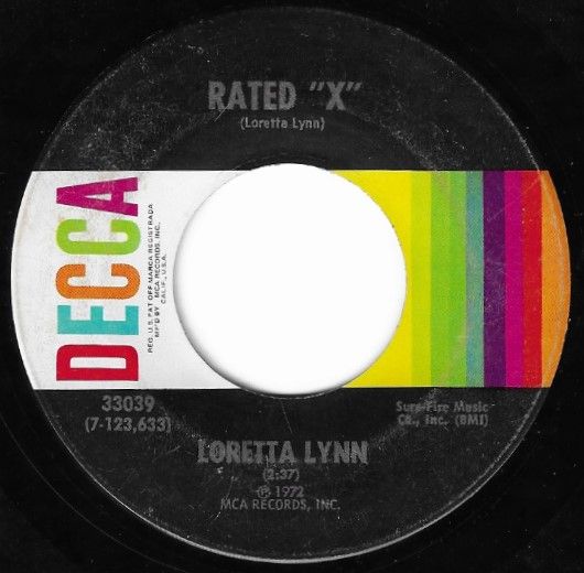 Lynn, Loretta / Rated "X" / Decca 33039