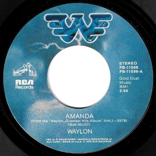 Jennings, Waylon / Amanda / RCA PB-11596
