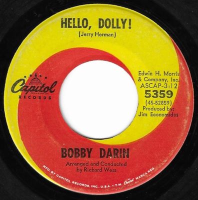 Darin, Bobby / Hello, Dolly! / Capitol 5359