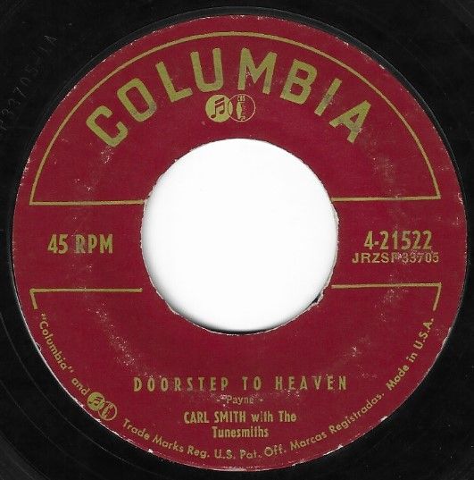 Smith, Carl / Doorstep To Heaven / Columbia 4-21522