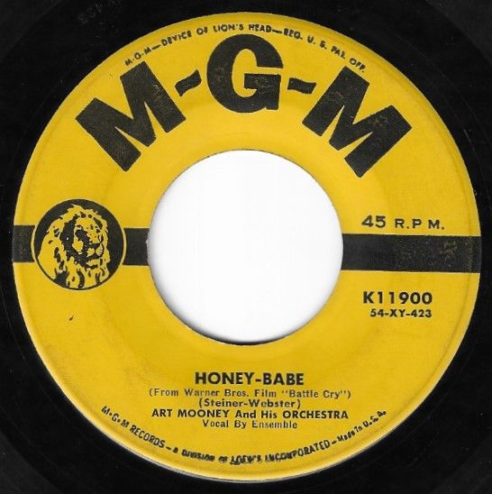 Mooney, Art / Honey-Babe / MGM K-11900