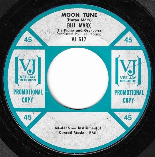 Marx, Bill / Moon Tune / Vee-Jay VJ-617 / Promo