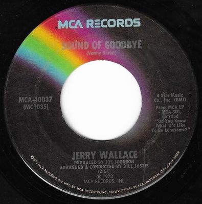 Wallace, Jerry / Sound of Goodbye / MCA 40037