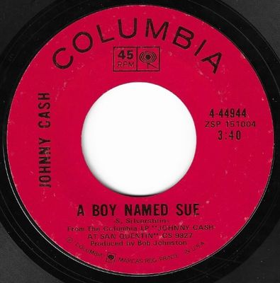 Cash, Johnny / A Boy Named Sue / Columbia 4-44944