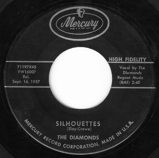 Diamonds, The / Silhouettes / Mercury 71197
