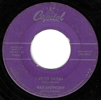 Anthony, Ray / Peter Gunn / Capitol F4041