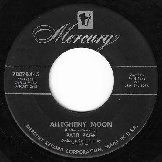 Page, Patti / Allegheny Moon / Mercury 70878