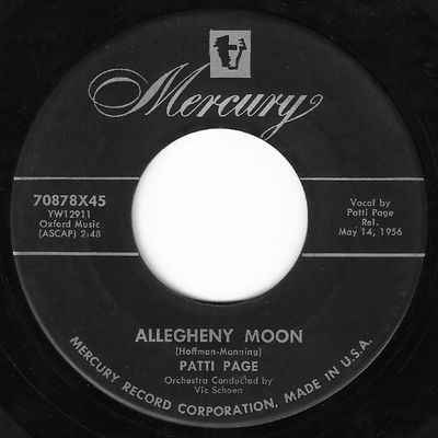 Page, Patti / Allegheny Moon / Mercury 70878