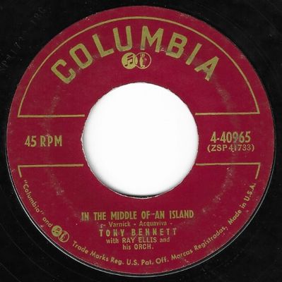 Bennett, Tony / In the Middle of An Island / Columbia 4-40965