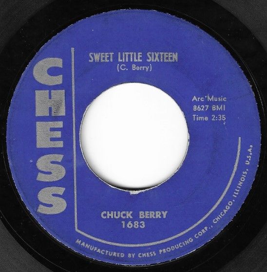 Berry, Chuck / Sweet Little Sixteen / Chess 1683