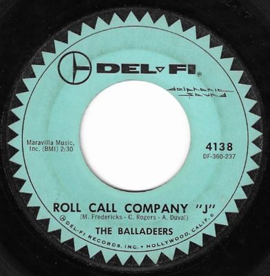 Balladeers, The / Roll Call Company &quot;J&quot; / Del-Fi 4138