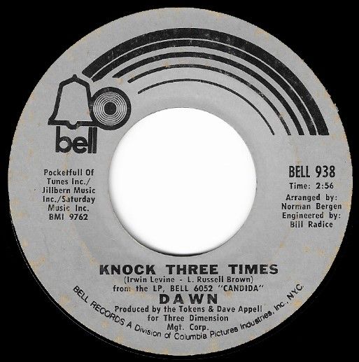 Dawn / Knock Three Times / Bell 938