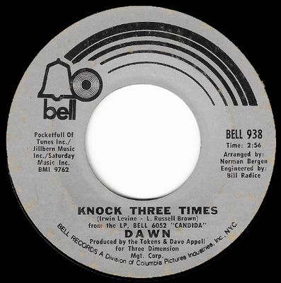 Dawn / Knock Three Times / Bell 938