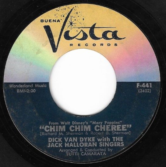 Van Dyke, Dick / Chim Chim Cheree / Buena Vista F-441