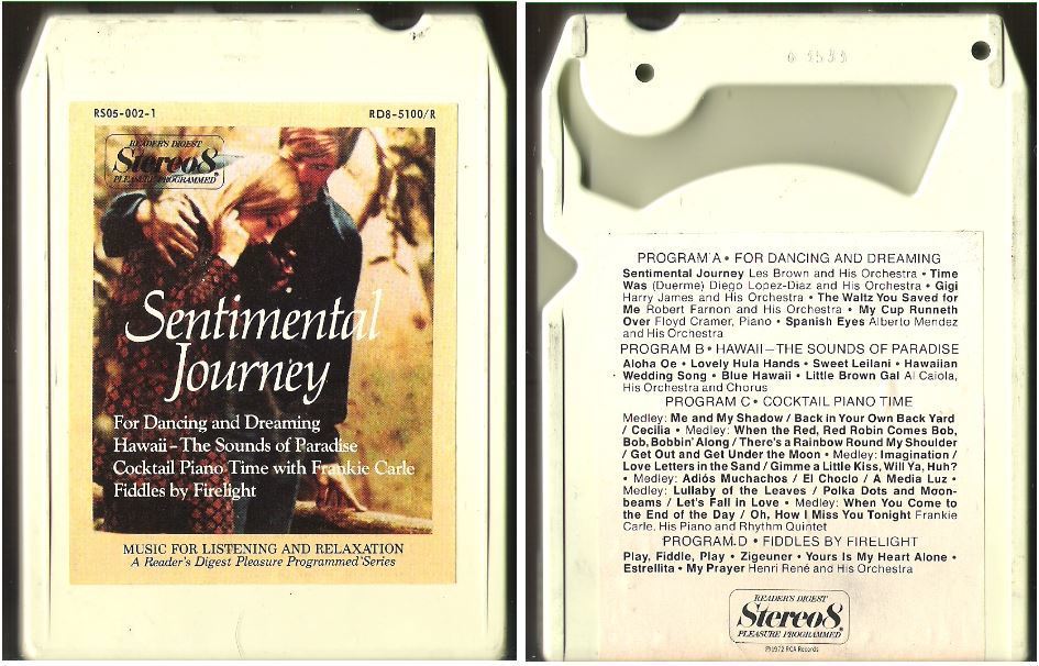 Various Artists / Sentimental Journey (1972) / Reader&#39;s Digest RD8-5100