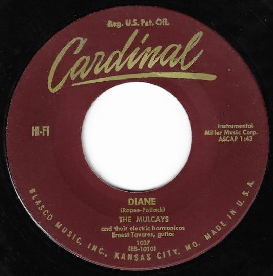 Mulcays, The / Diane / Cardinal 1037