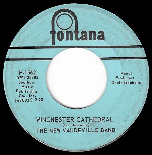 New Vaudeville Band, The / Winchester Cathedral / Fontana F-1562
