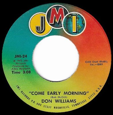 Williams, Don / Come Early Morning / JMI 24