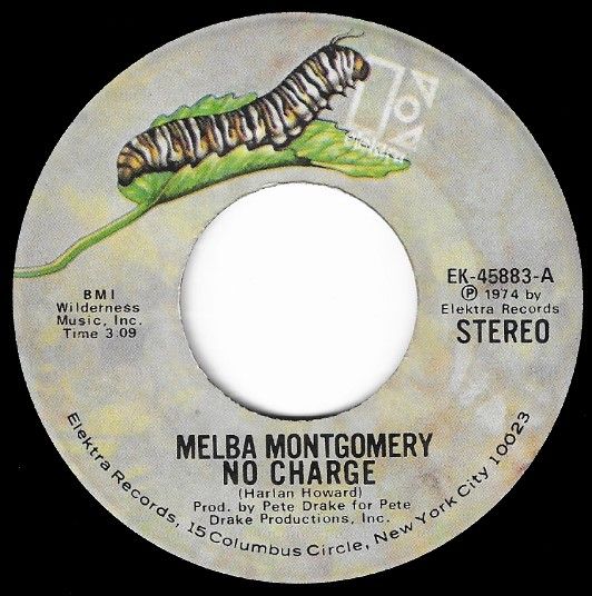 Montgomery, Melba / No Charge / Elektra EK-45883