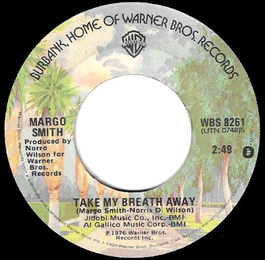 Smith, Margo / Take My Breath Away / Warner Bros. WBS-8261