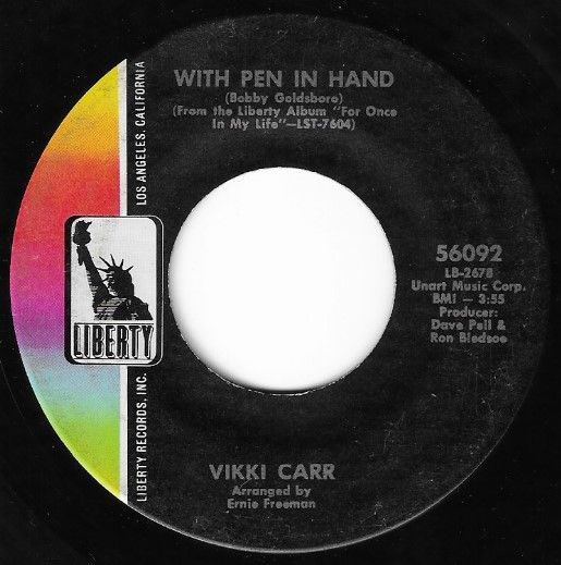 Carr, Vikki / With Pen in Hand / Liberty 56092