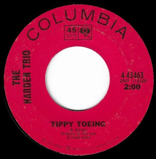 Harden Trio, The / Tippy Toeing / Columbia 4-43463