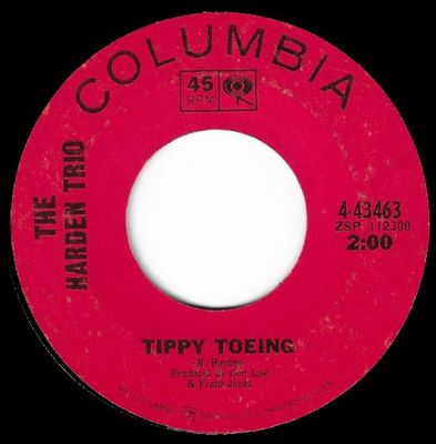 Harden Trio, The / Tippy Toeing / Columbia 4-43463
