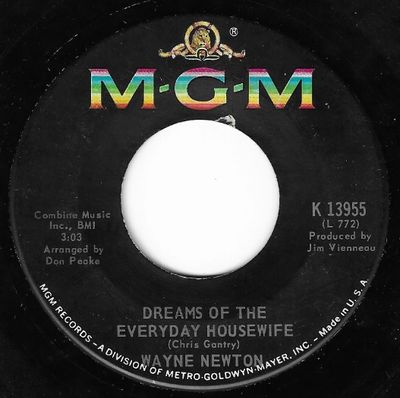 Newton, Wayne / Dreams of the Everyday Housewife / MGM K-13955