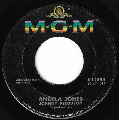 Ferguson, Johnny / Angela Jones / MGM K-12855