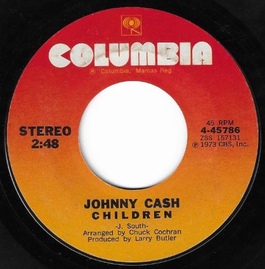 Cash, Johnny / Children / Columbia 4-45786