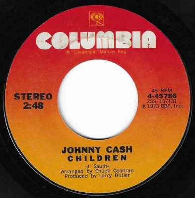 Cash, Johnny / Children / Columbia 4-45786