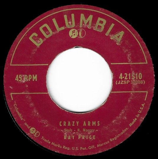 Price, Ray / Crazy Arms / Columbia 4-21510