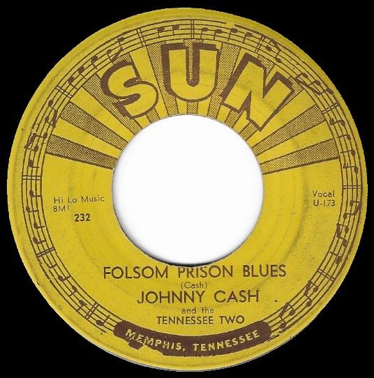 Cash, Johnny / Folsom Prison Blues / Sun 232