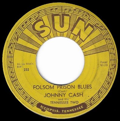 Cash, Johnny / Folsom Prison Blues / Sun 232