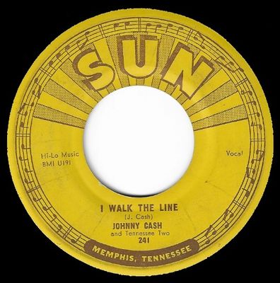 Cash, Johnny / I Walk the Line / Sun 241