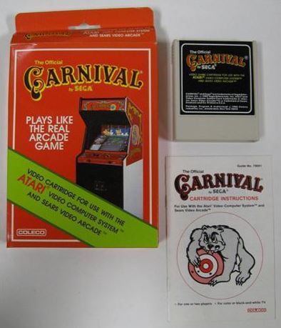 Atari 2600 / Carnival (1982) / Coleco 78091 (Video Game)
