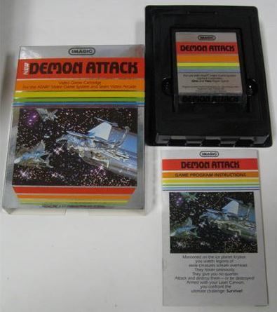 Atari 2600 / Demon Attack (1982) / Imagic IA-3200 (Video Game)