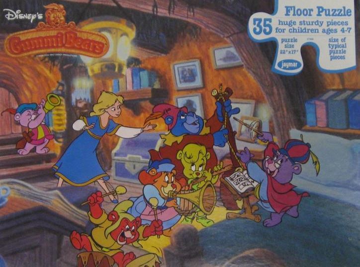 Gummi Bears / Disney's Gummi Bears Floor Puzzle (1985) / Jayman (Puzzle)