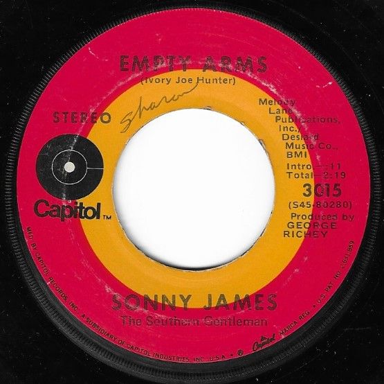 James, Sonny / Empty Arms / Capitol 3015